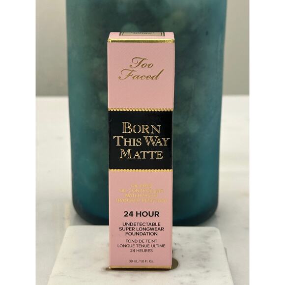 Too Faced Born This Way Matte Longwear Liquid Foundation NIB Swan - Picture 1 of 4